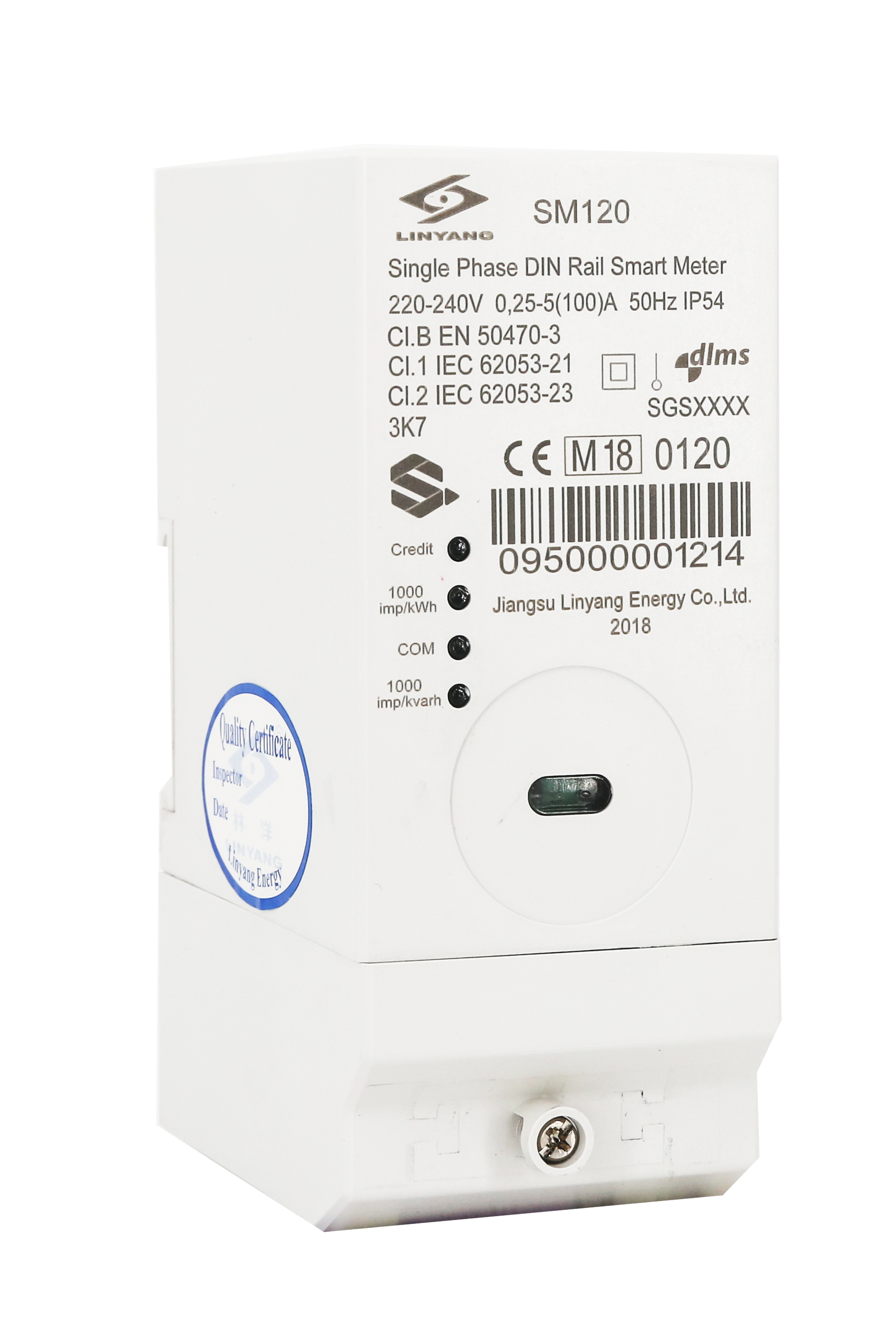 Single-Phase Din-Rail Meter