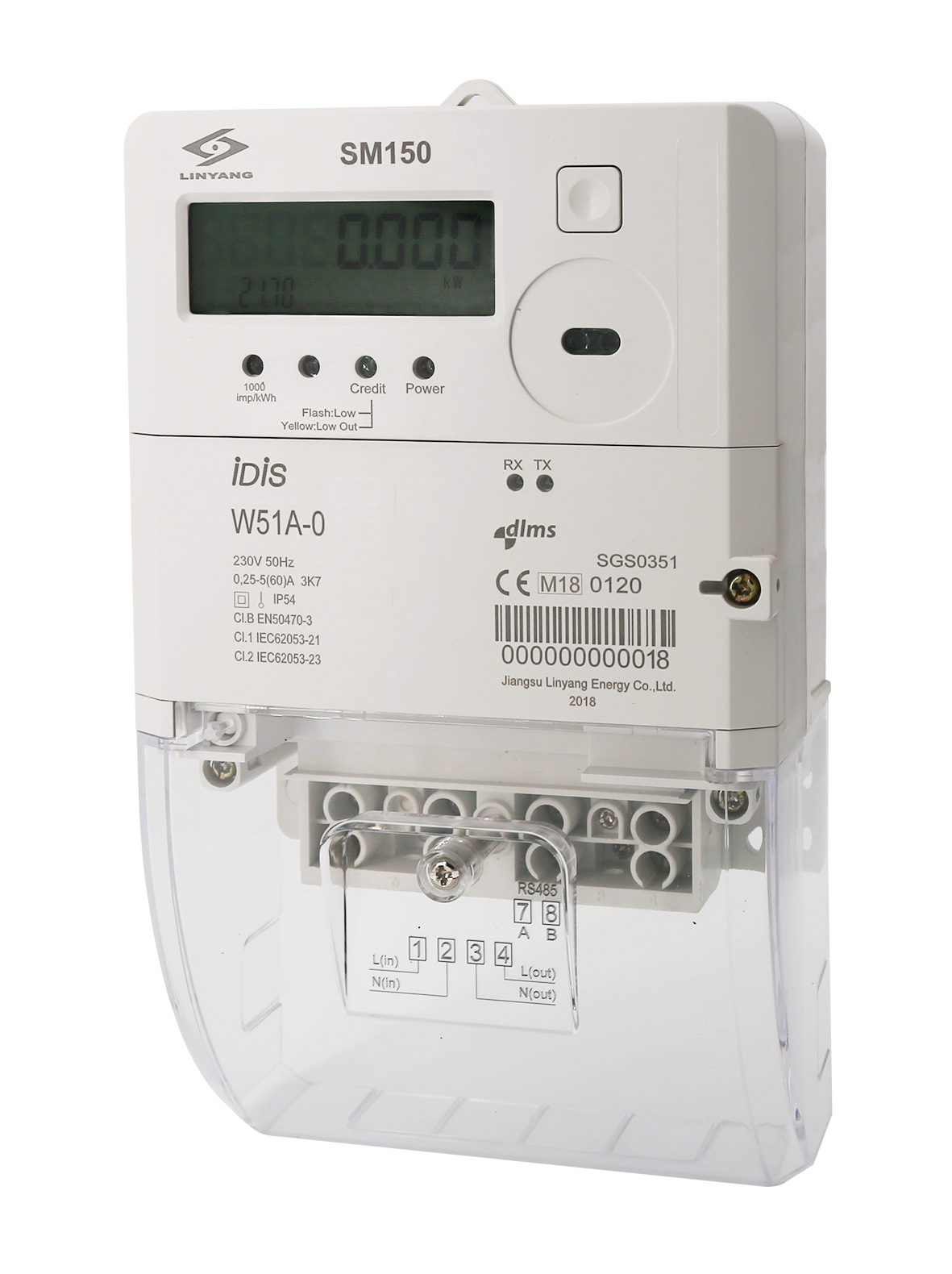 Single Phase Split Smart Meter